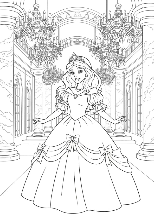 Princess Coloring Pages