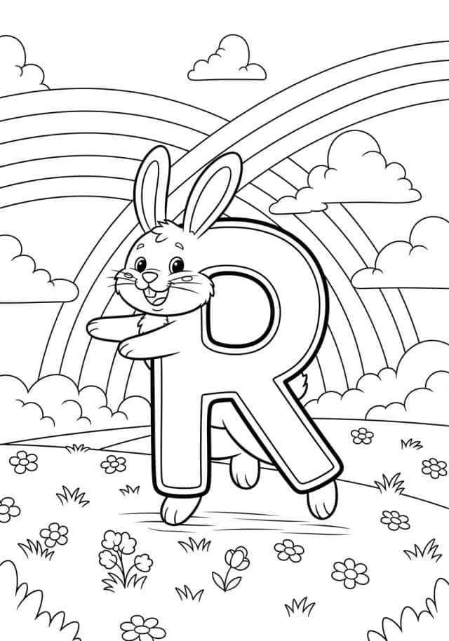 Alphabet Coloring Pages